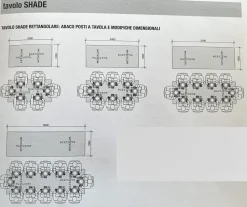 Lema Tavolo rettangolare Shade scontato del 16%- Tavoli