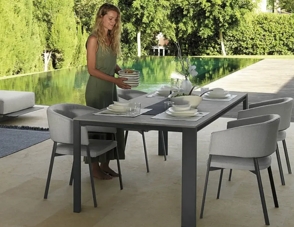 Talenti Tavolo rettangolare Tavolo in vetro ceramica eden scontato del 58%- Tavoli