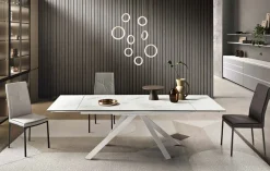 New Tavolo rettangolare Tavolo 3 colori gres porcellanato scontato del 40% Tavoli