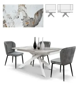 Collezione esclusiva Tavolo rettangolare Tempor 1759 scontato del 50%- Tavoli