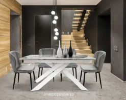 Collezione esclusiva Tavolo rettangolare Tempor 1759 scontato del 50%- Tavoli