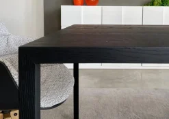 Mdf Tavolo rettangolare Tense material scontato del 43%- Tavoli