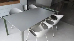 Tavolo rettangolare Thin-k scontato del 37%^Kristalia Discount