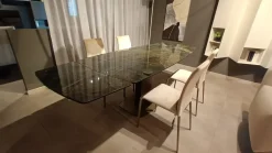 TAVOLO  Tavolo allungabile sabino SCONTATO a PREZZI OUTLET^Riflessi New