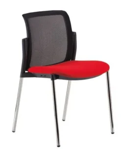 Tavolo riunione in legno Rhea con 6 sedie a prezzi convenienti^Flycom Online