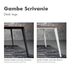 Tavolo riunione Rhea tondo con 4 sedie in legno in Offerta Outlet^Flycom Hot