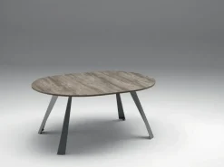 Tavolo rotondo allungabile Convivio^Ozzio