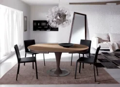 Best Tavolo rotondo con basamento centrale Eclipse scontato Tavoli