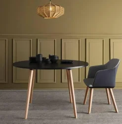 Gaber Tavolo rotondo in Offerta Outlet. Materiali di qualità.- Tavoli