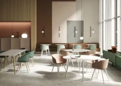 Gaber Tavolo rotondo in Offerta Outlet. Materiali di qualità.- Tavoli