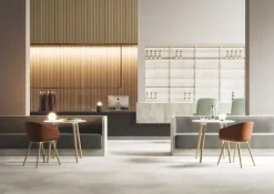 Gaber Tavolo rotondo in Offerta Outlet. Materiali di qualità.- Tavoli