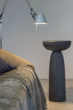 Online Tavolo rotondo in altri materiali Olo di in Offerta Outlet Tavoli