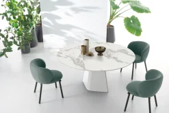 Target Point Tavolo rotondo in altri materiali - tay di in Offerta Outlet- Tavoli