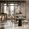 Tavolo rotondo in ceramica Cuba keramik bistrot di in Offerta Outlet^Cattelan Italia Sale
