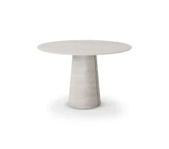 Tavolo rotondo in ceramica Cuba keramik bistrot di in Offerta Outlet^Cattelan Italia Sale