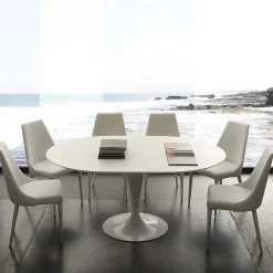 Best Tavolo rotondo in laccato Island * di in Offerta Outlet Tavoli