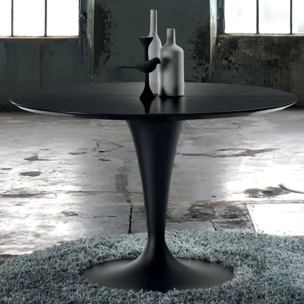 Best Tavolo rotondo in laccato Island * di in Offerta Outlet Tavoli