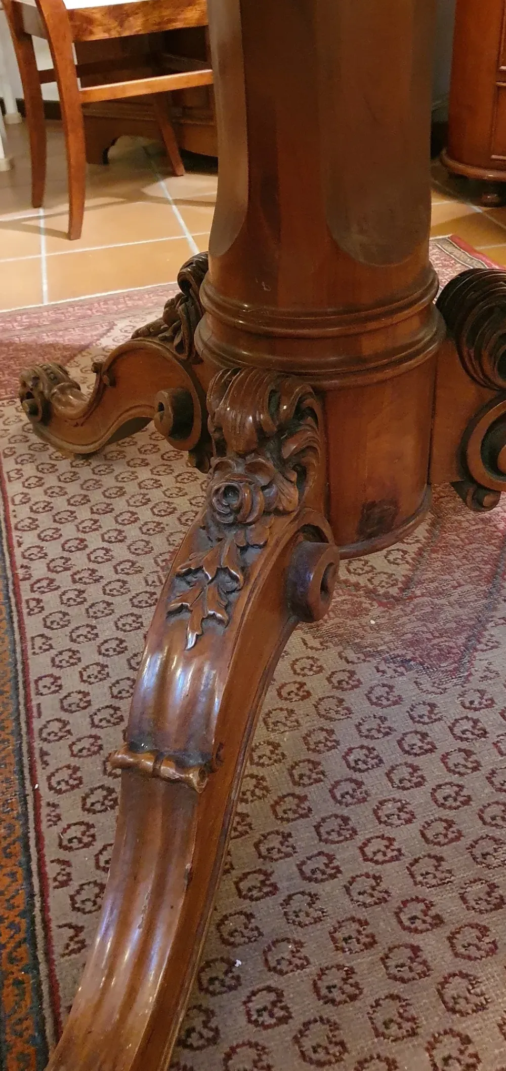 Artigianale Tavolo rotondo in legno Olandese rotondo di in Offerta Outlet- Tavoli