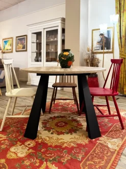 La Seggiola Tavolo rotondo Saturnino scontato del 40%- Tavoli