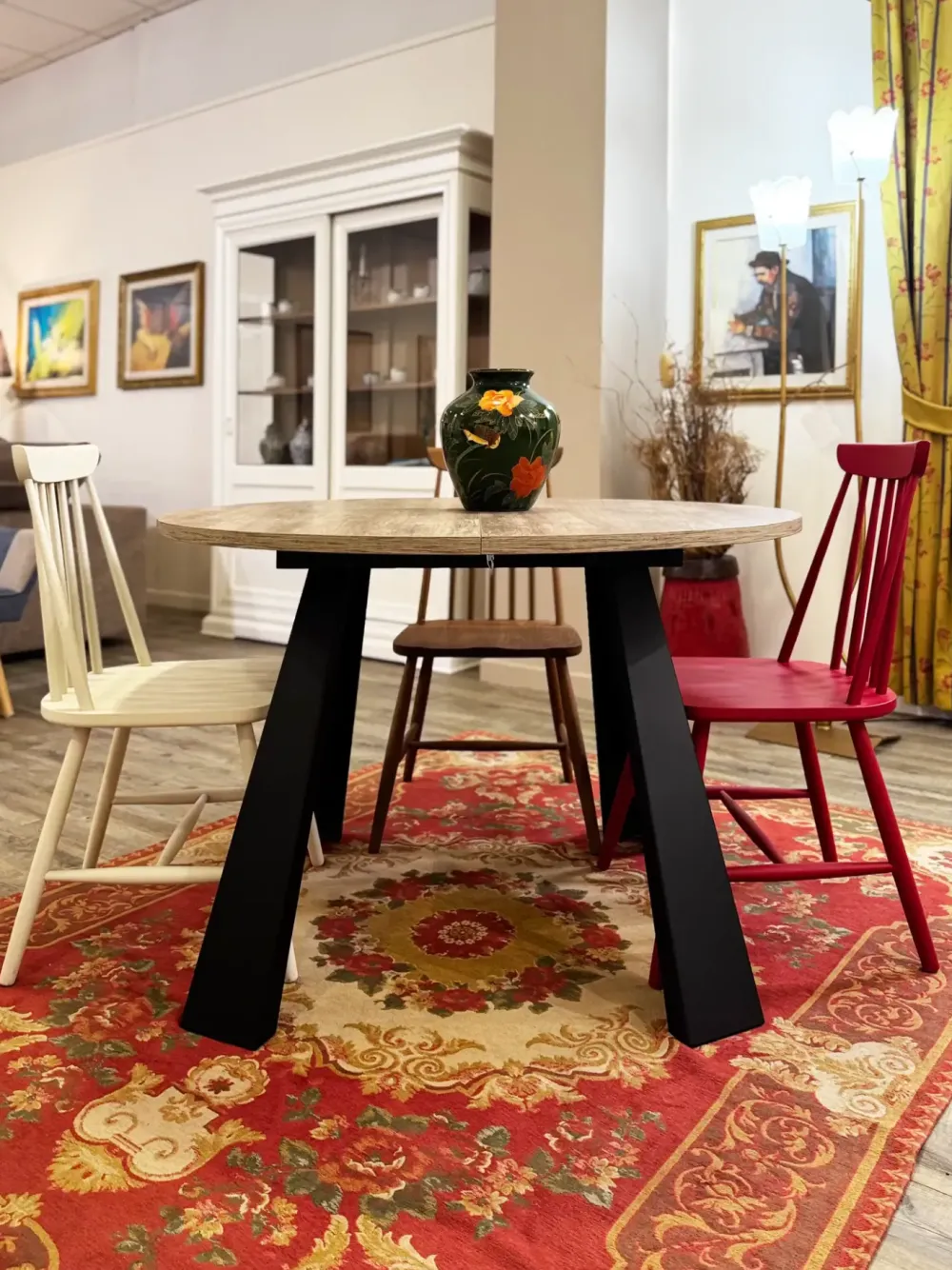 La Seggiola Tavolo rotondo Saturnino scontato del 40%- Tavoli