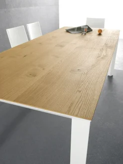 Tavolo Rovere e bianco a prezzo ribassato^Artigianale