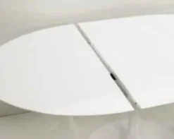 Artigianale Tavolo Saarinen made in italy in laminato Rotondo allungabile scontato 30%- Tavoli