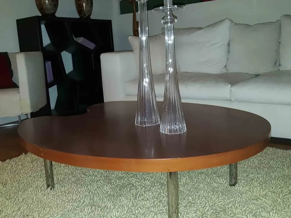 Tavolo sagomato a quattro gambe Lab scontato^Ciacci New