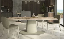 Cattelan Italia Tavolo sagomato in ceramica Aviator di in Offerta Outlet- Tavoli