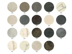 Compar Tavolo sagomato in ceramica Arpa di in Offerta Outlet- Tavoli