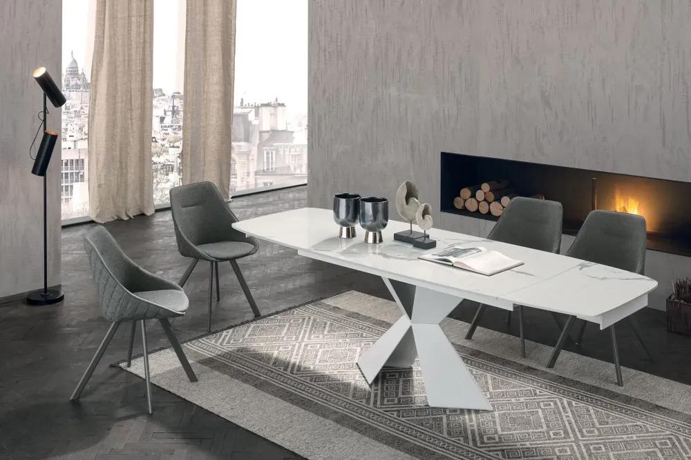 Collezione esclusiva Tavolo sagomato Poseidone di a prezzo riservato- Tavoli