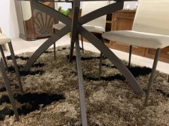 Zamagna Tavolo sagomato Twist scontato del 40%- Tavoli