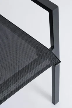 Tavolo scontato da giardino Tavolo pascal allungabile 200-26 cm con 8 poltrone krion antracite^Bizzotto Clearance