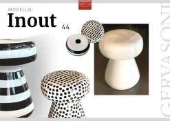 Gervasoni Tavolo scontato per l'esterno Inout 44- Tavoli Da Giardino