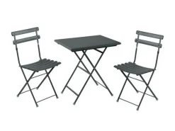 Tavolo scontato per l'esterno Tavolo arc en ciel 70 x 50 con 2 sedie^Emu Best