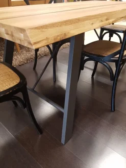 Clearance Tavolo Scortecciato in legno Fisso scontato 54% Tavoli