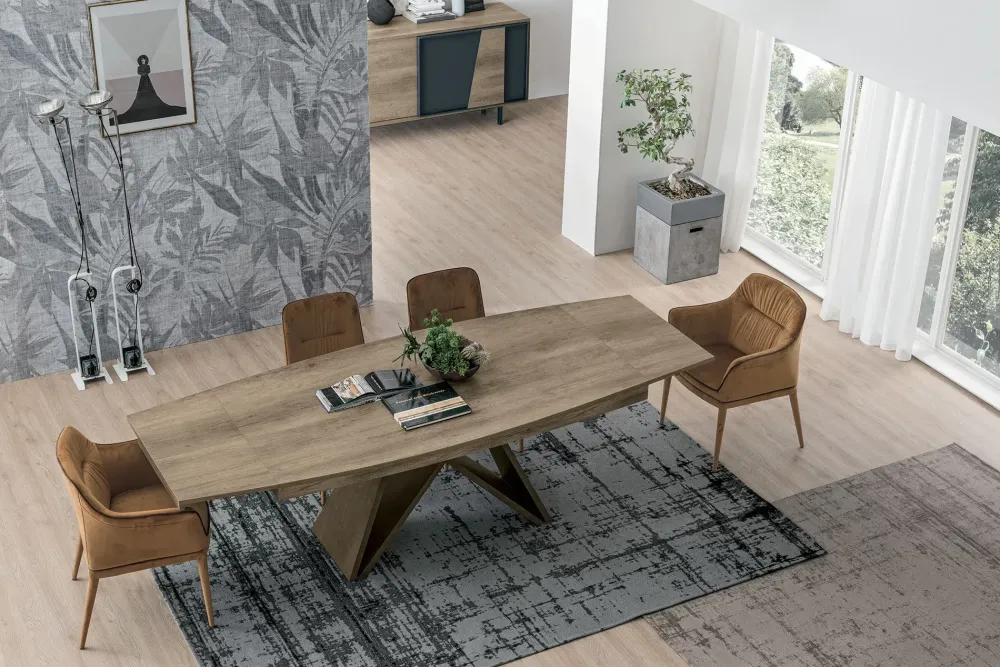 Tavolo Sigma in legno Allungabile^Collezione esclusiva Hot