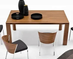 Clearance Tavolo Sigma wood in legno Rettangolare allungabile Tavoli