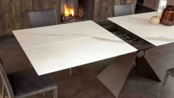 Tavolo Sintesi in ceramica Rettangolare allungabile scontato 30%^Altacom Hot