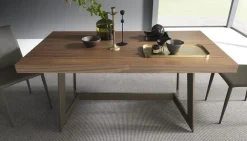 Outlet Tavolo Sipario in laminato Rettangolare allungabile Tavoli