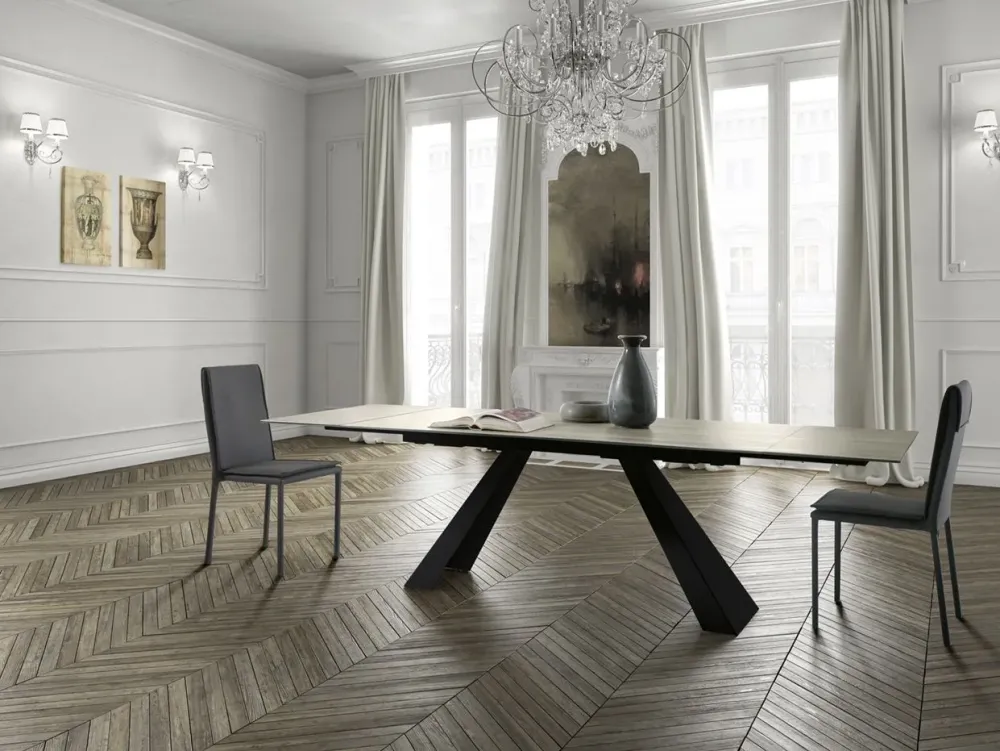 Zamagna Tavolo Slide in laminato Allungabile scontato 30%- Tavoli