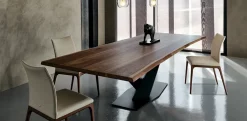Tavolo Stratos Wood di a prezzi scontati!^Cattelan Italia Sale