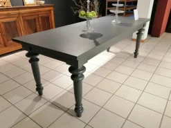 Outlet Tavolo Style in laccato Fisso Tavoli