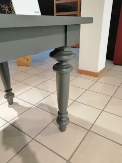 Outlet Tavolo Style in laccato Fisso Tavoli