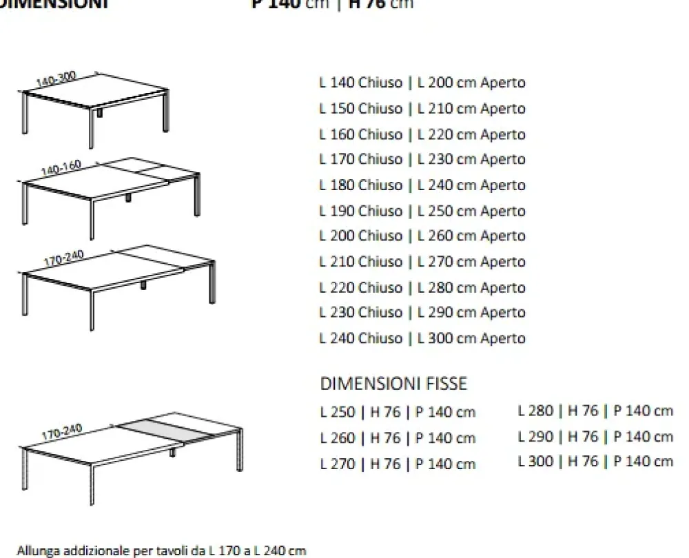Tavolo su misura allungabile finitura al campione RAL^Pianca