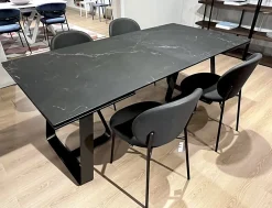 Calligaris Tavolo Sunshine cs4128-r200 in ceramica Rettangolare allungabile- Tavoli