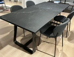 Calligaris Tavolo Sunshine cs4128-r200 in ceramica Rettangolare allungabile- Tavoli