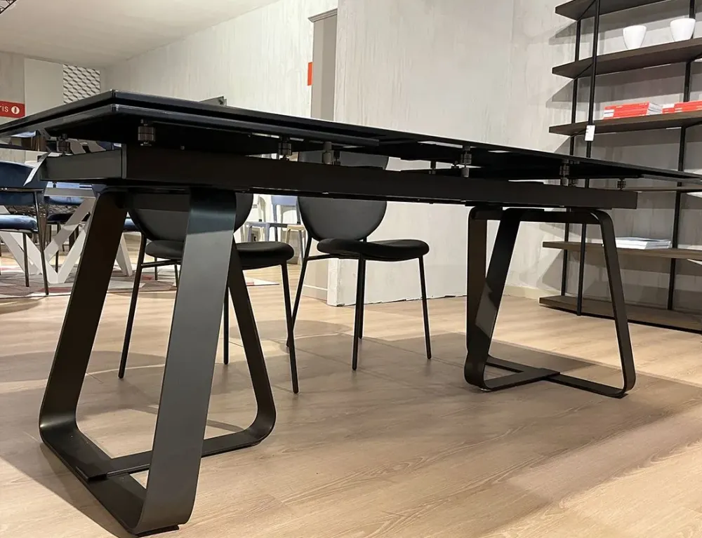 Calligaris Tavolo Sunshine cs4128-r200 in ceramica Rettangolare allungabile- Tavoli