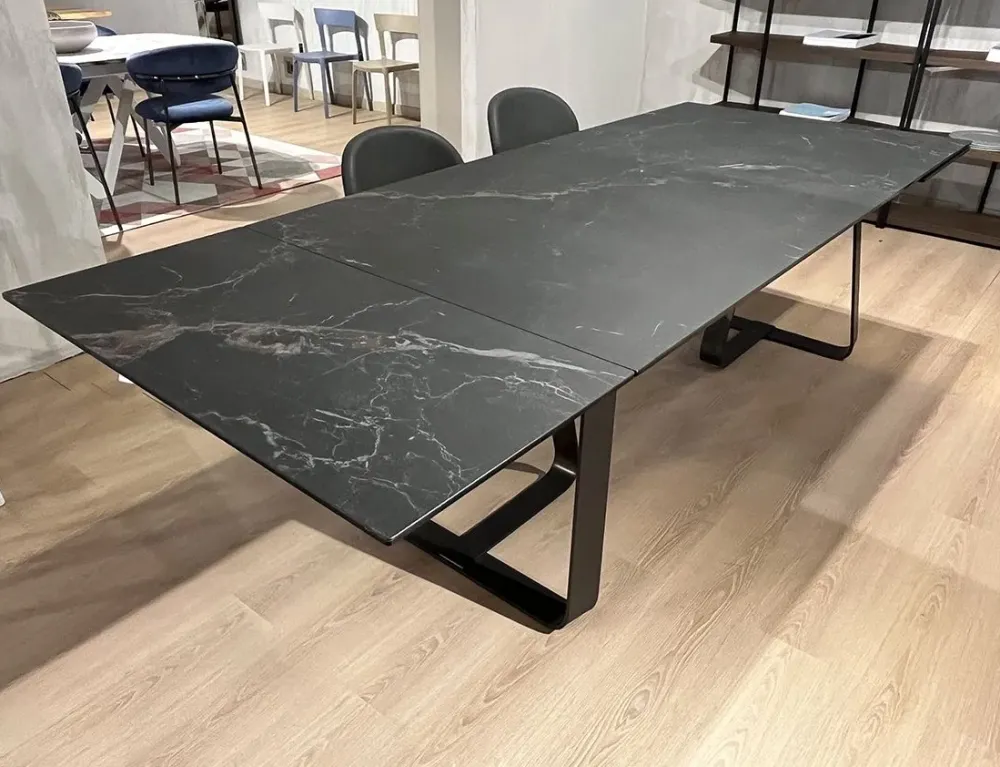 Calligaris Tavolo Sunshine cs4128-r200 in ceramica Rettangolare allungabile- Tavoli