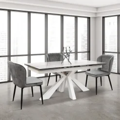 Discount Tavolo Tavolo allungabile in altri materiali Allungabile scontato 40% Tavoli