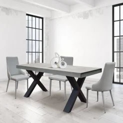 Collezione esclusiva Tavolo Tavolo allungabile nobilitato in OFFERTA OUTLET -40%- Tavoli